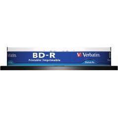 Verbatim DataLife 10x BD-R 25GB - High-Quality Blu-ray Discs for Reliable Storage | SKU: 0023942438045